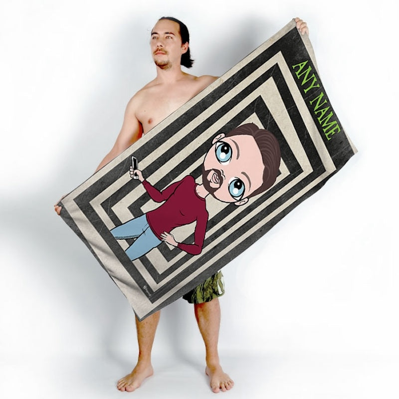 MrCB Freaky Funky Box Beach Towel - Image 2