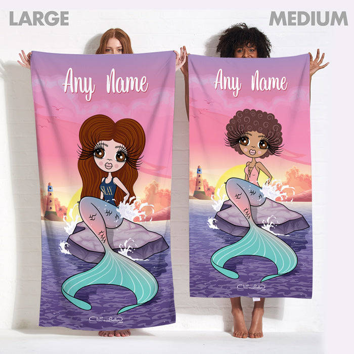 ClaireaBella Mermaid Beach Towel