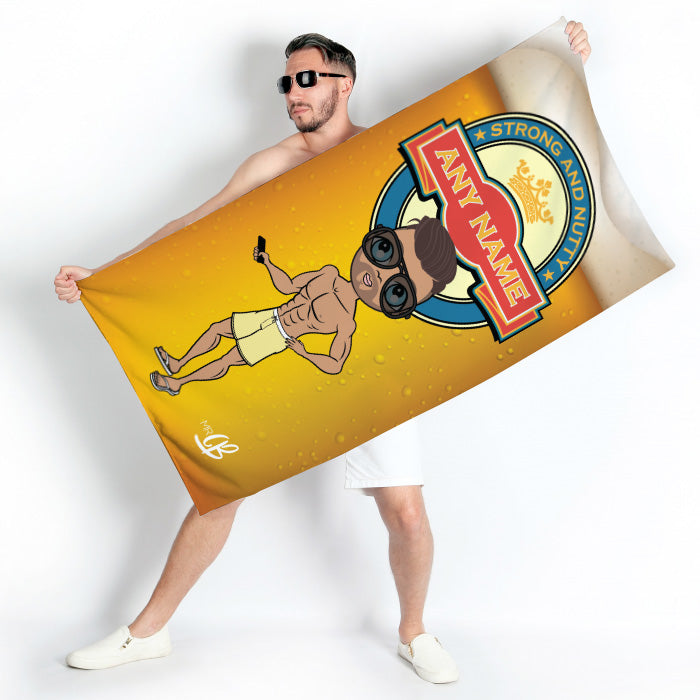 MrCB Beer Beach Towel