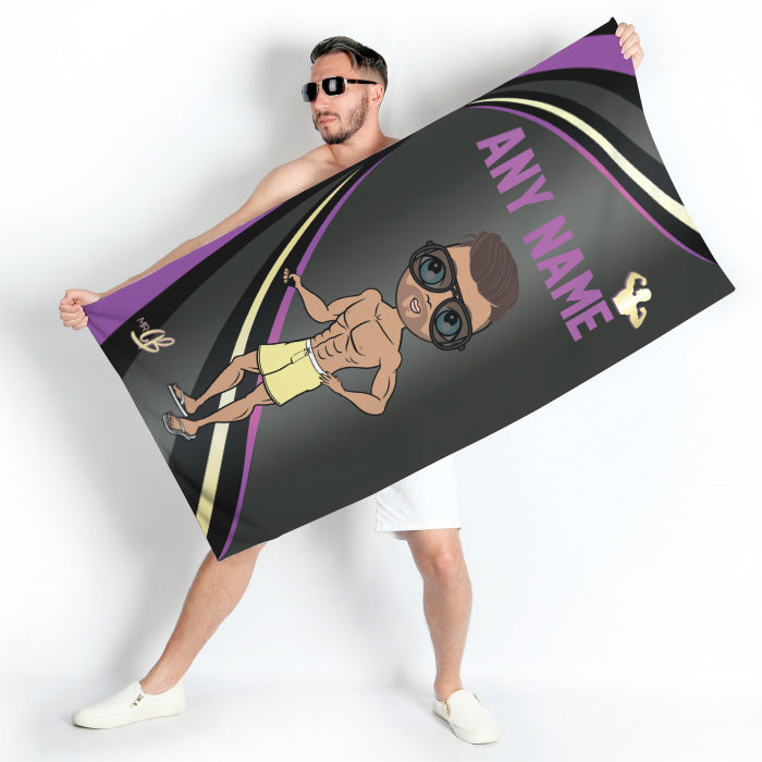 MrCB Dark Fruits Beach Towel