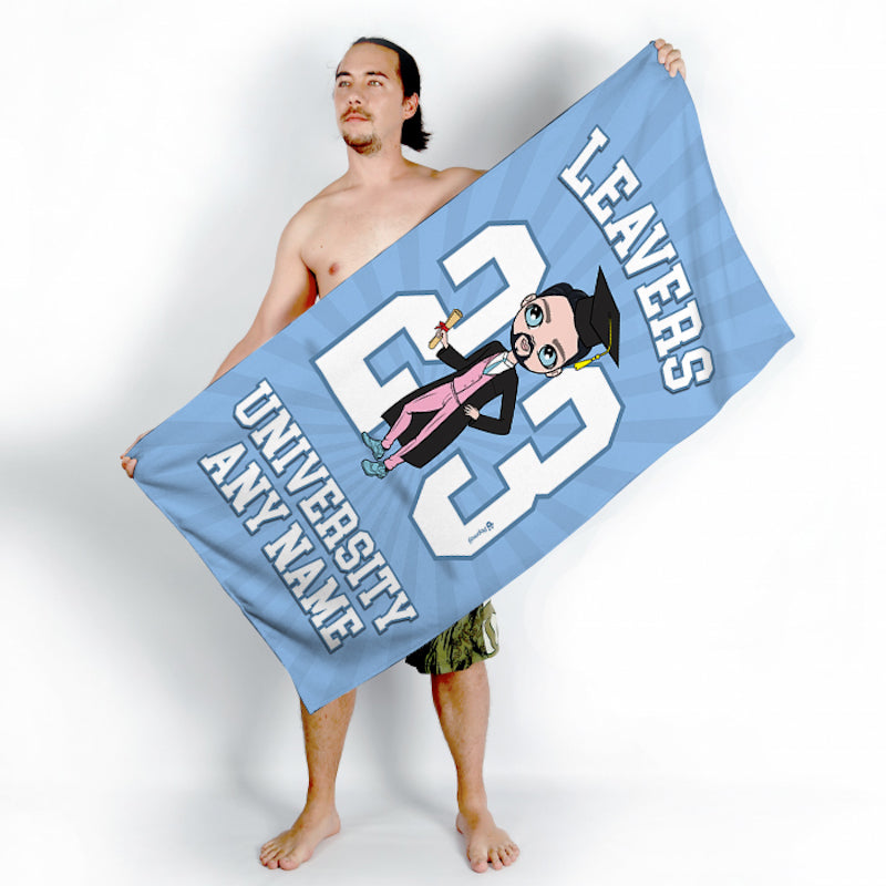 MrCB Graduation Leavers Beach Towel