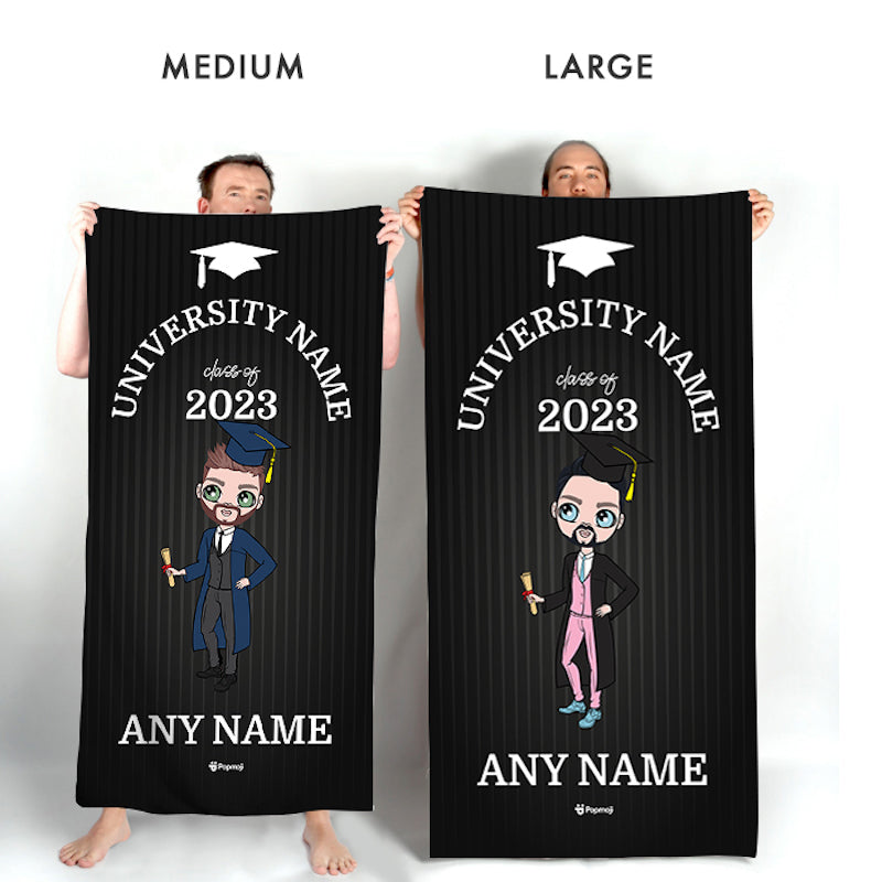 MrCB Graduation Class Beach Towel