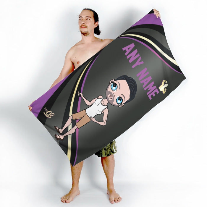 MrCB Dark Fruits Beach Towel