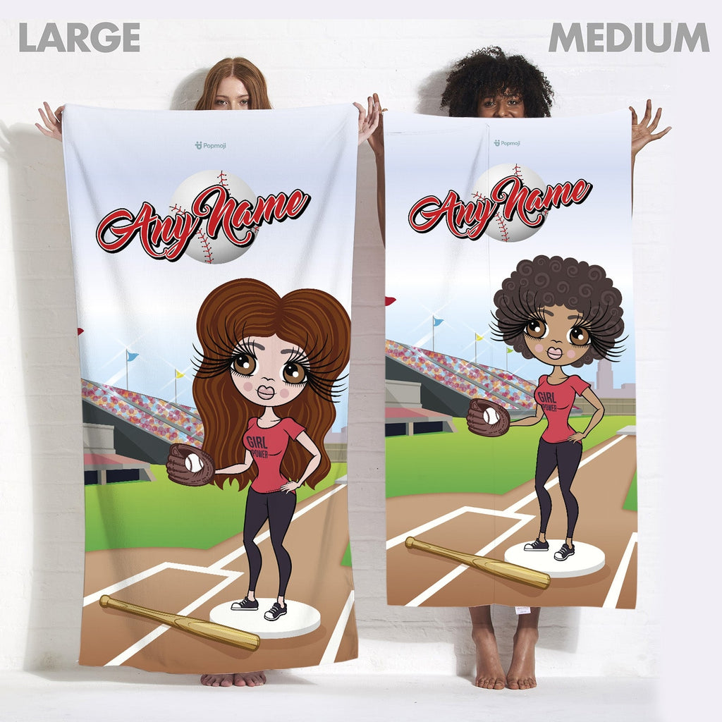 ClaireaBella Baseball Beach Towel - Image 6