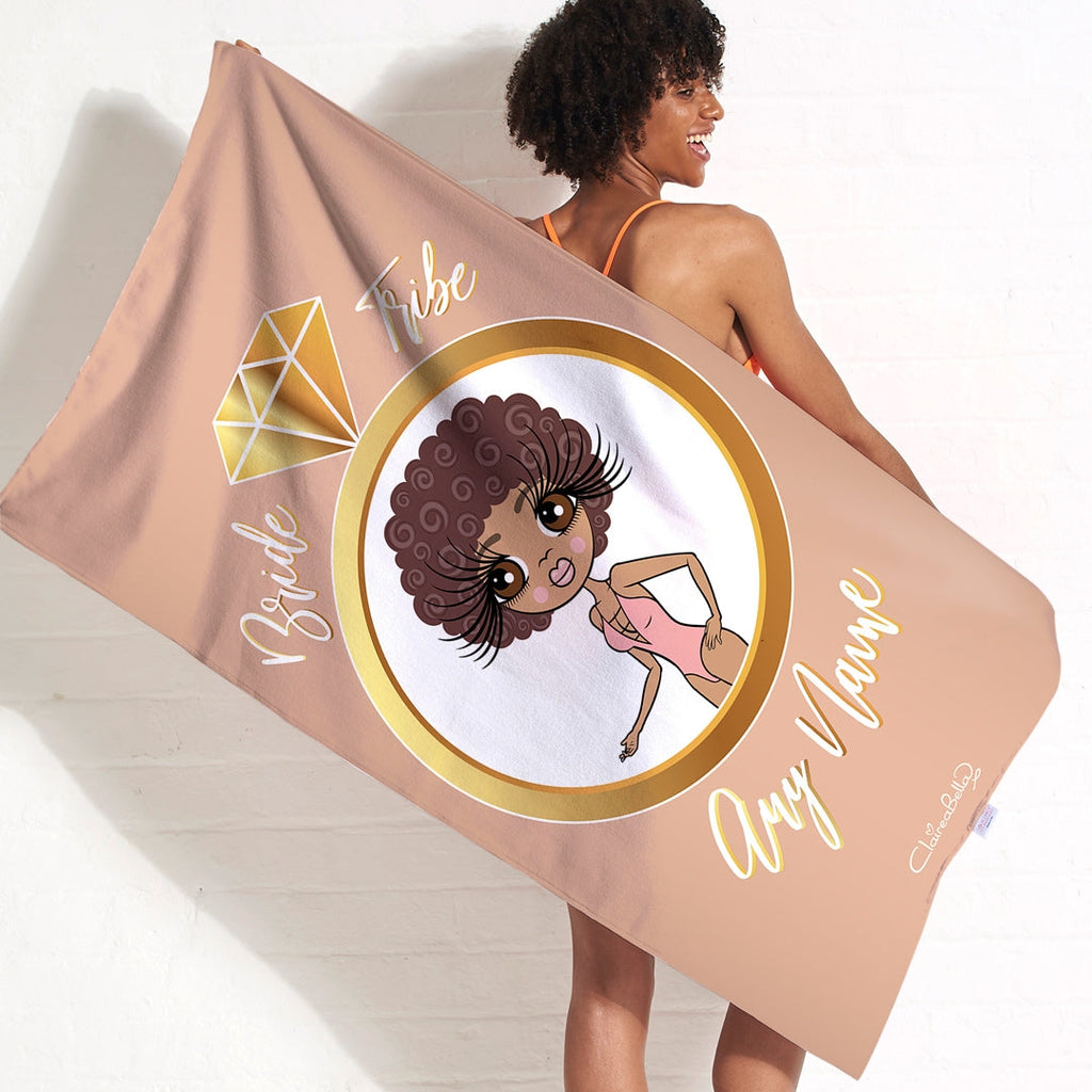 ClaireaBella Bride Tribe Beach Towel - Image 1