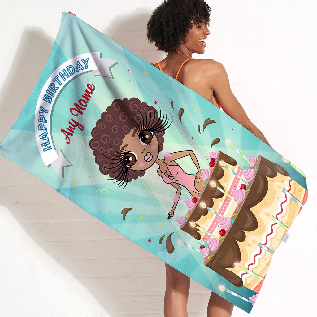 ClaireaBella Cake Surprise Beach Towel - Image 5