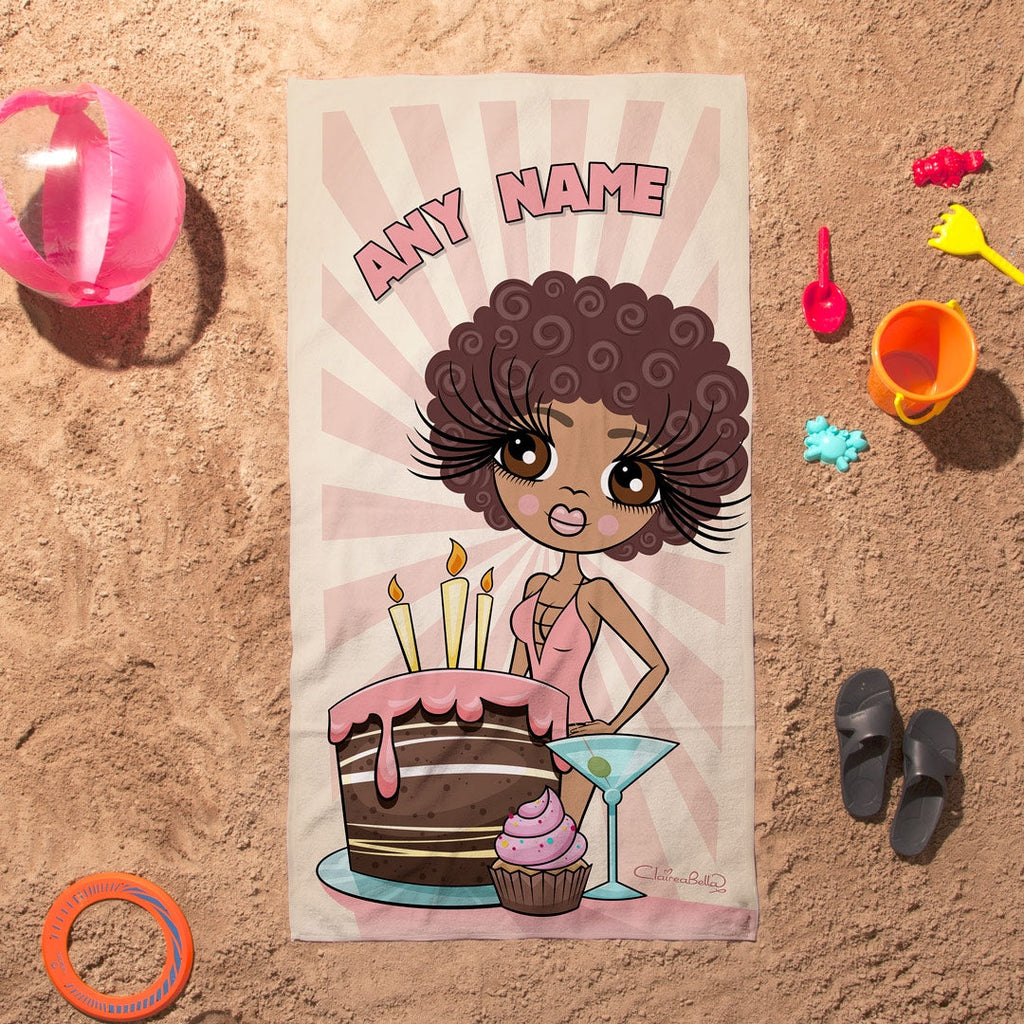 ClaireaBella Close Up Celebration Beach Towel - Image 3