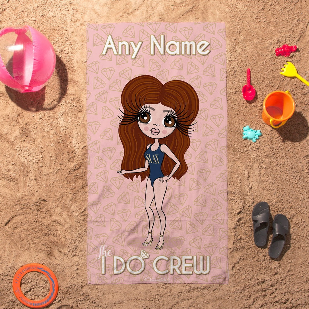 ClaireaBella I Do Crew Beach Towel - Image 5