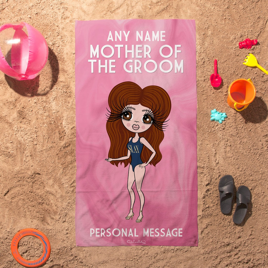 ClaireaBella Mother Of Groom Beach Towel - Image 5