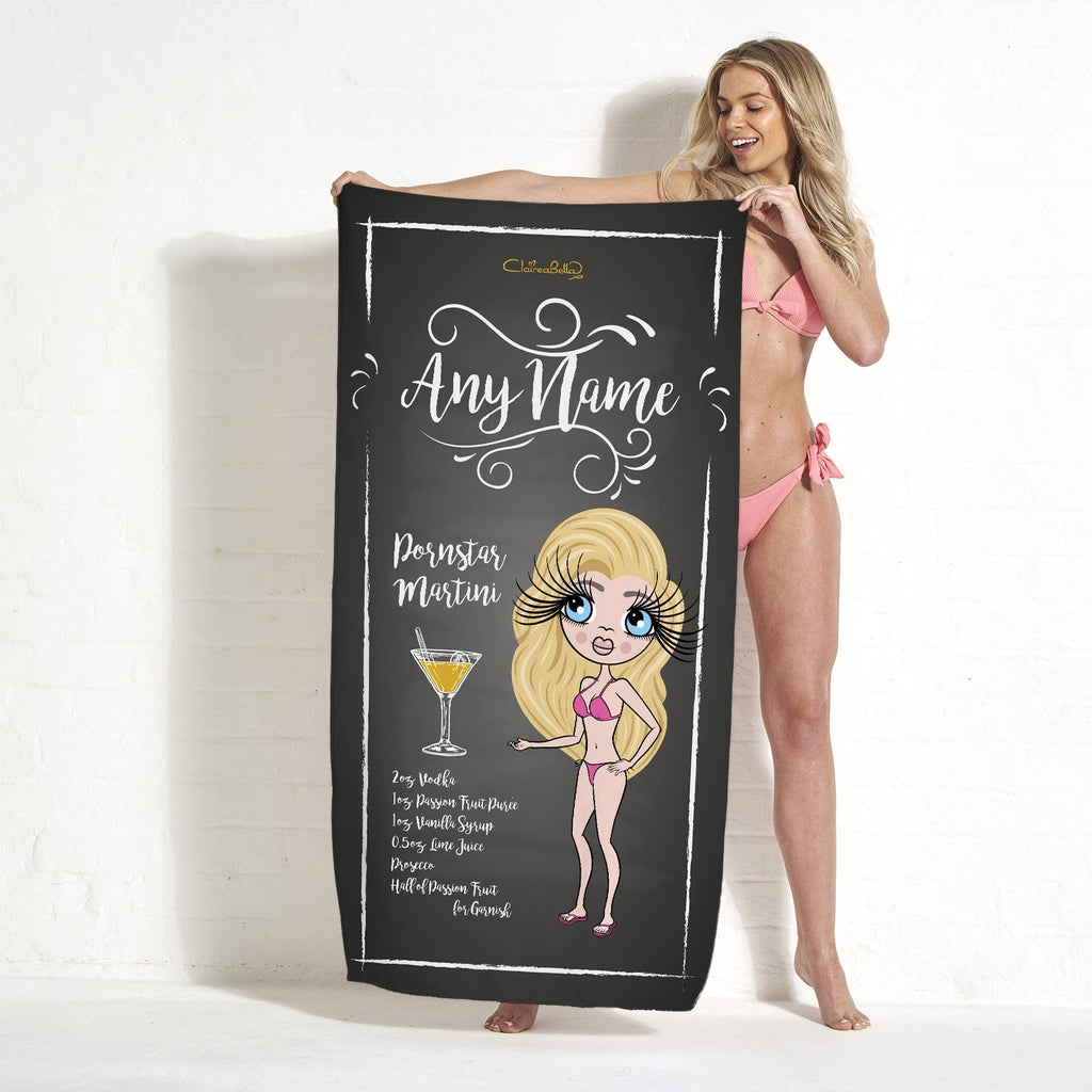 ClaireaBella Pornstar Martini Beach Towel - Image 4