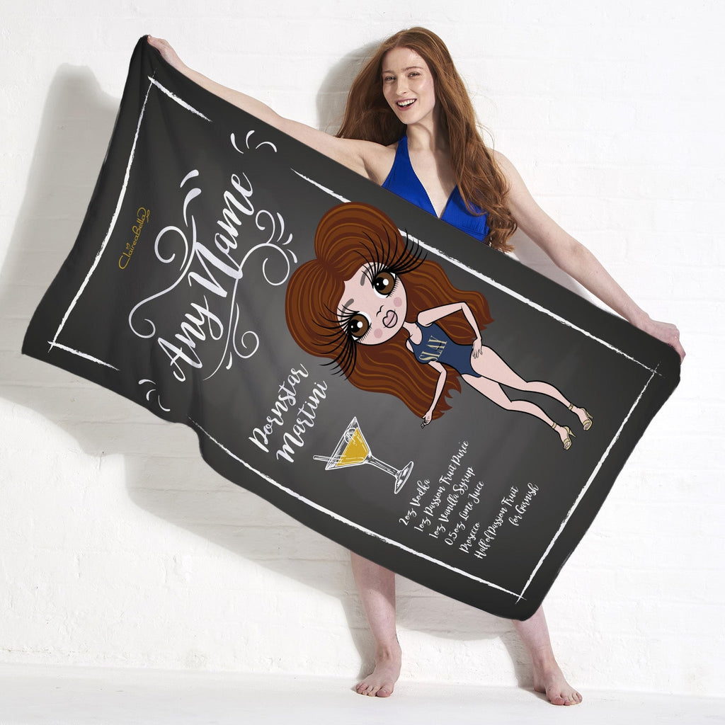 ClaireaBella Pornstar Martini Beach Towel - Image 5