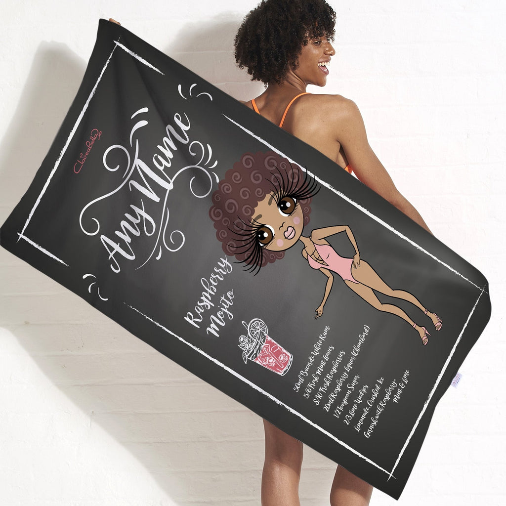 ClaireaBella Raspberry Mojito Beach Towel - Image 4