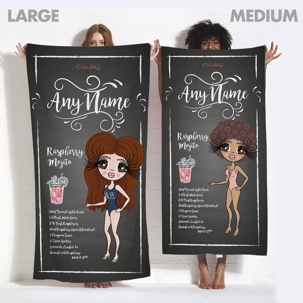 ClaireaBella Raspberry Mojito Beach Towel - Image 3