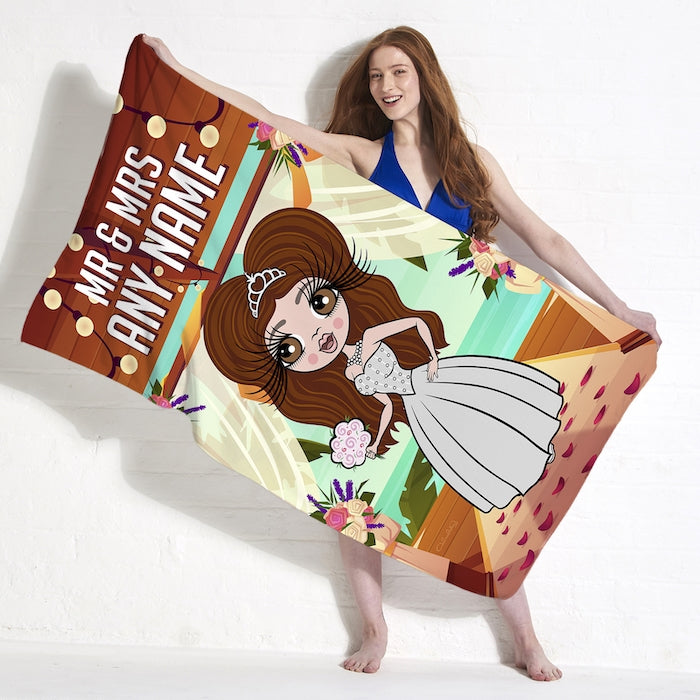 ClaireaBella Beach Ceremony Beach Towel - Image 4