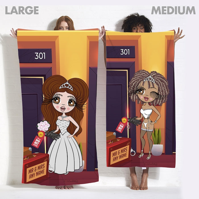 ClaireaBella Honeymoon Hotel Beach Towel - Image 3