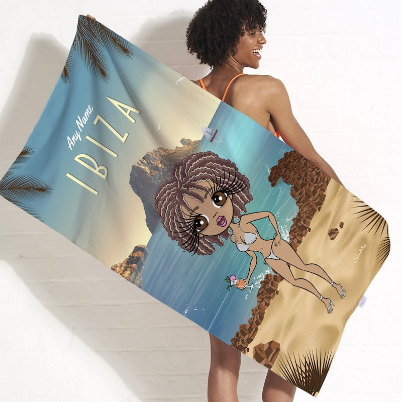 ClaireaBella Ibiza Beach Towel - Image 1