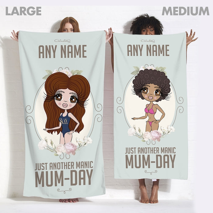 ClaireaBella Manic MumDay Beach Towel