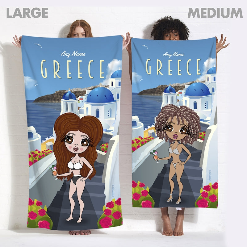 ClaireaBella Greece Beach Towel - Image 5