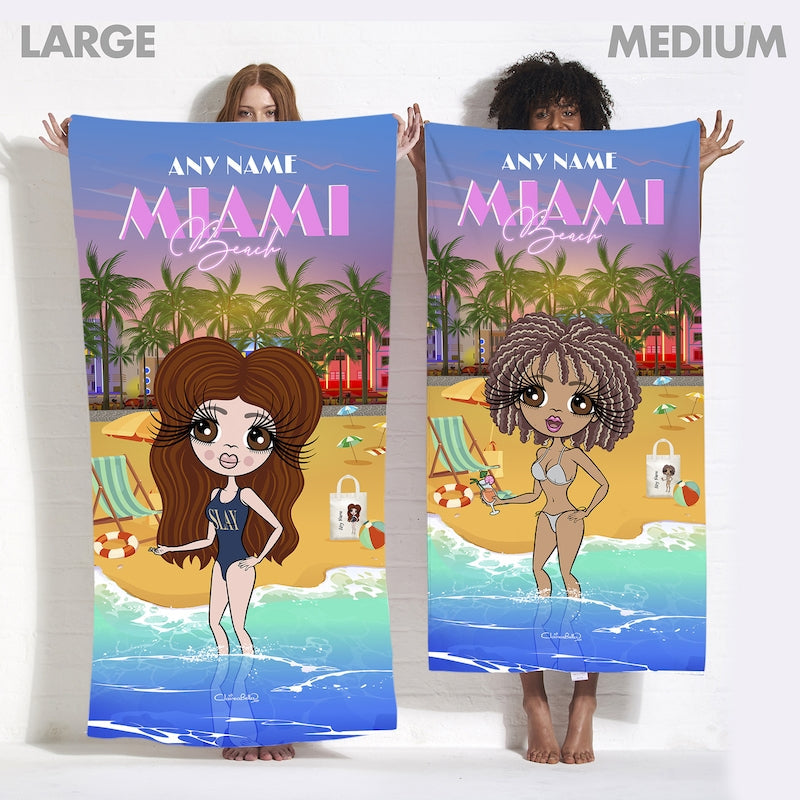 ClaireaBella Miami Beach Towel - Image 4