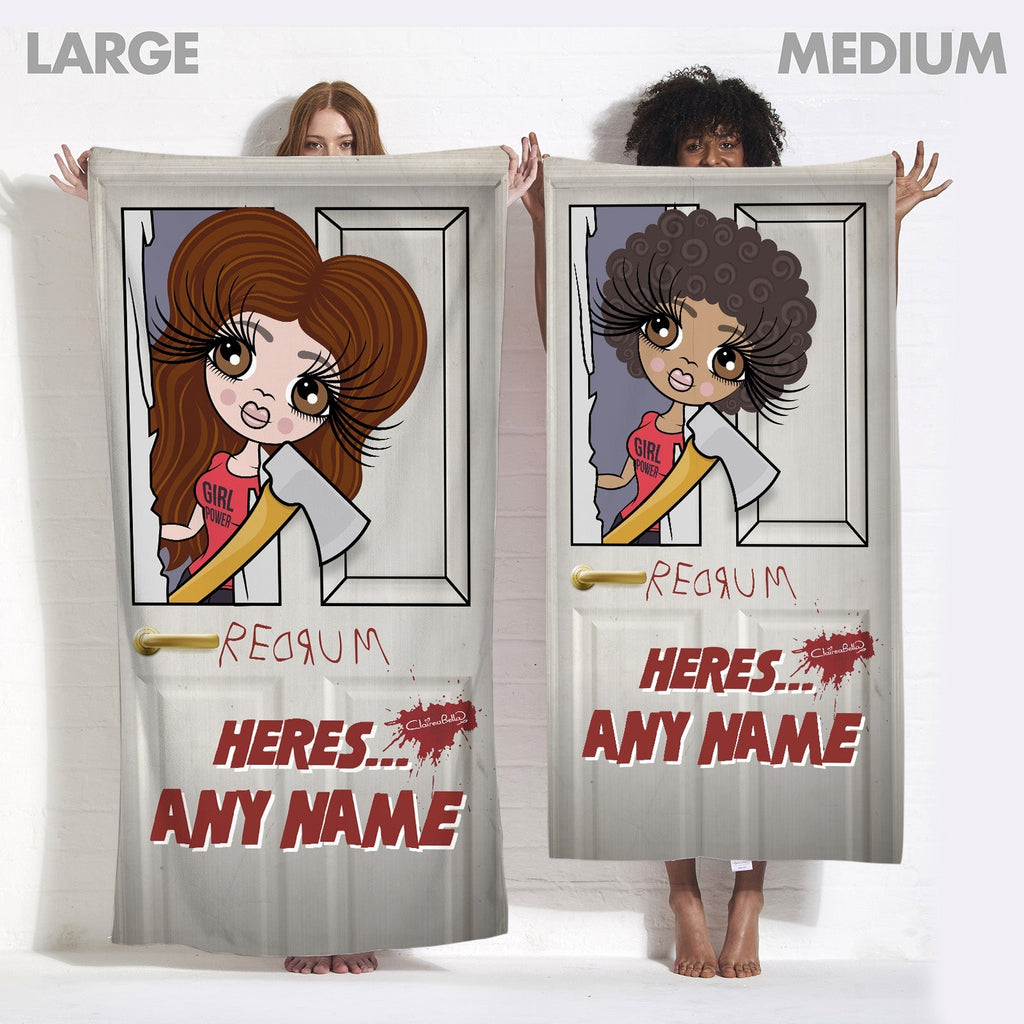 ClaireaBella RedRum Beach Towel - Image 6