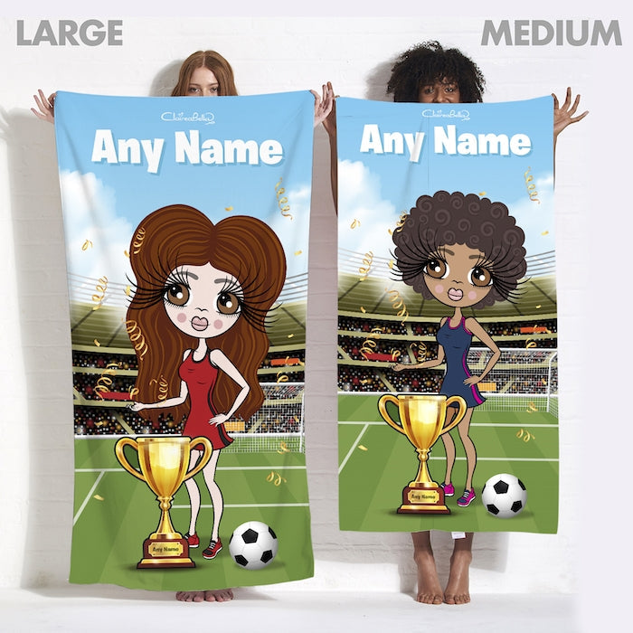 ClaireaBella Football Champ Beach Towel - Image 6