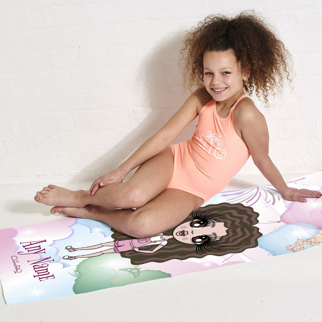 ClaireaBella Girls Magical Balloon Beach Towel - Image 4