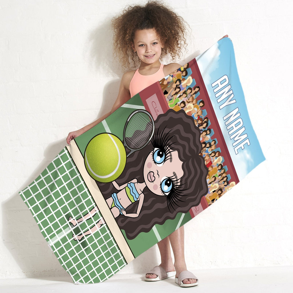 ClaireaBella Girls Tennis Beach Towel - Image 2