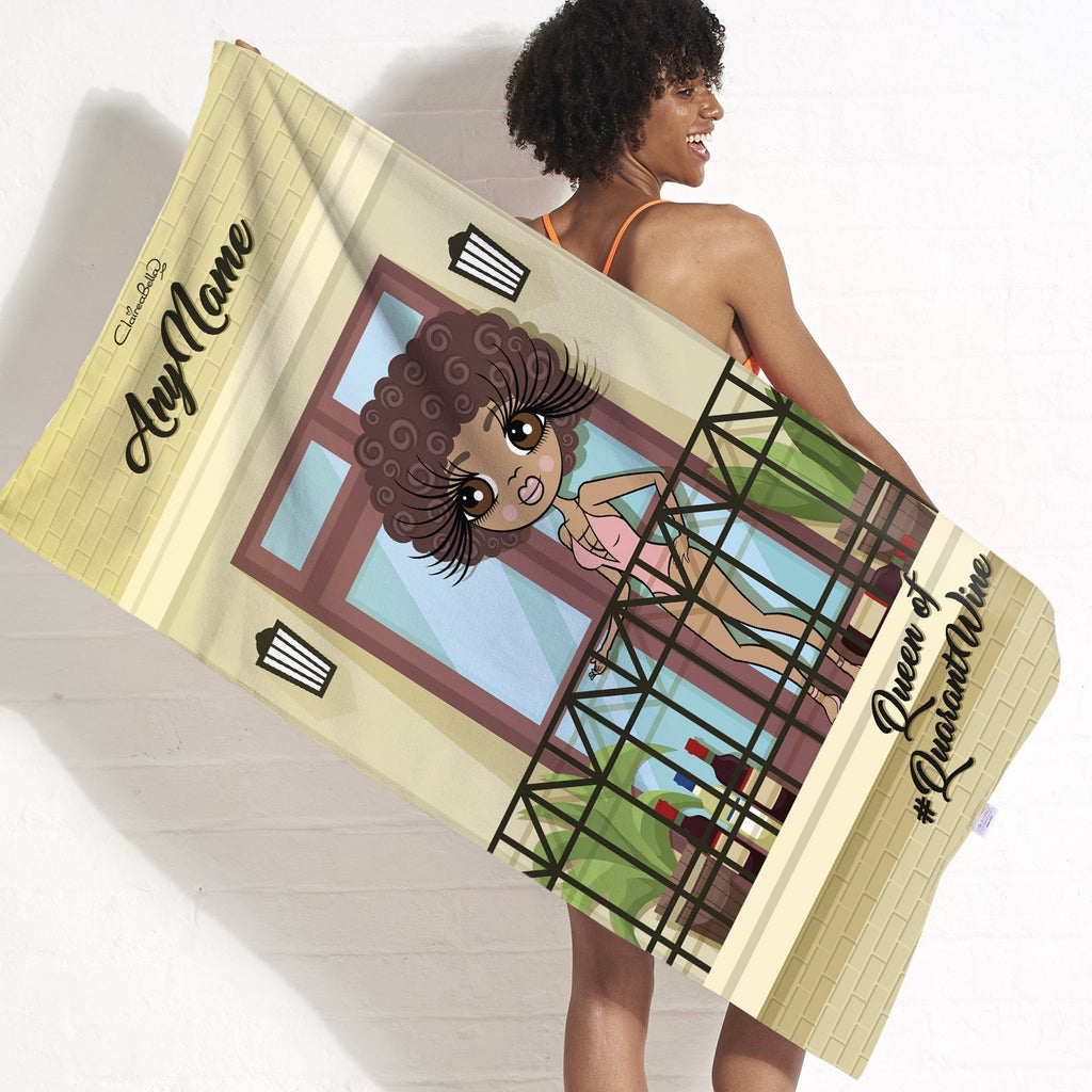 ClaireaBella Quarantwine Beach Towel - Image 2