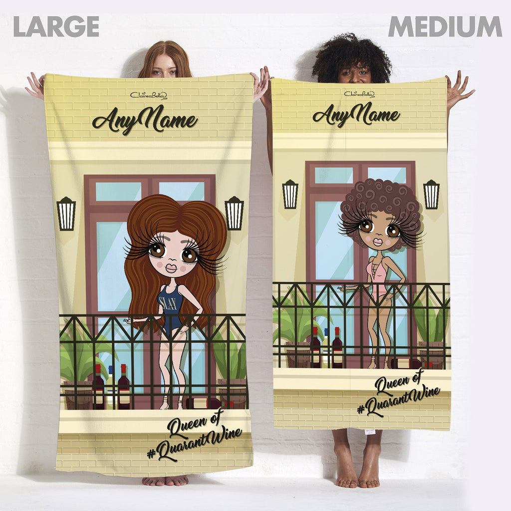 ClaireaBella Quarantwine Beach Towel - Image 4