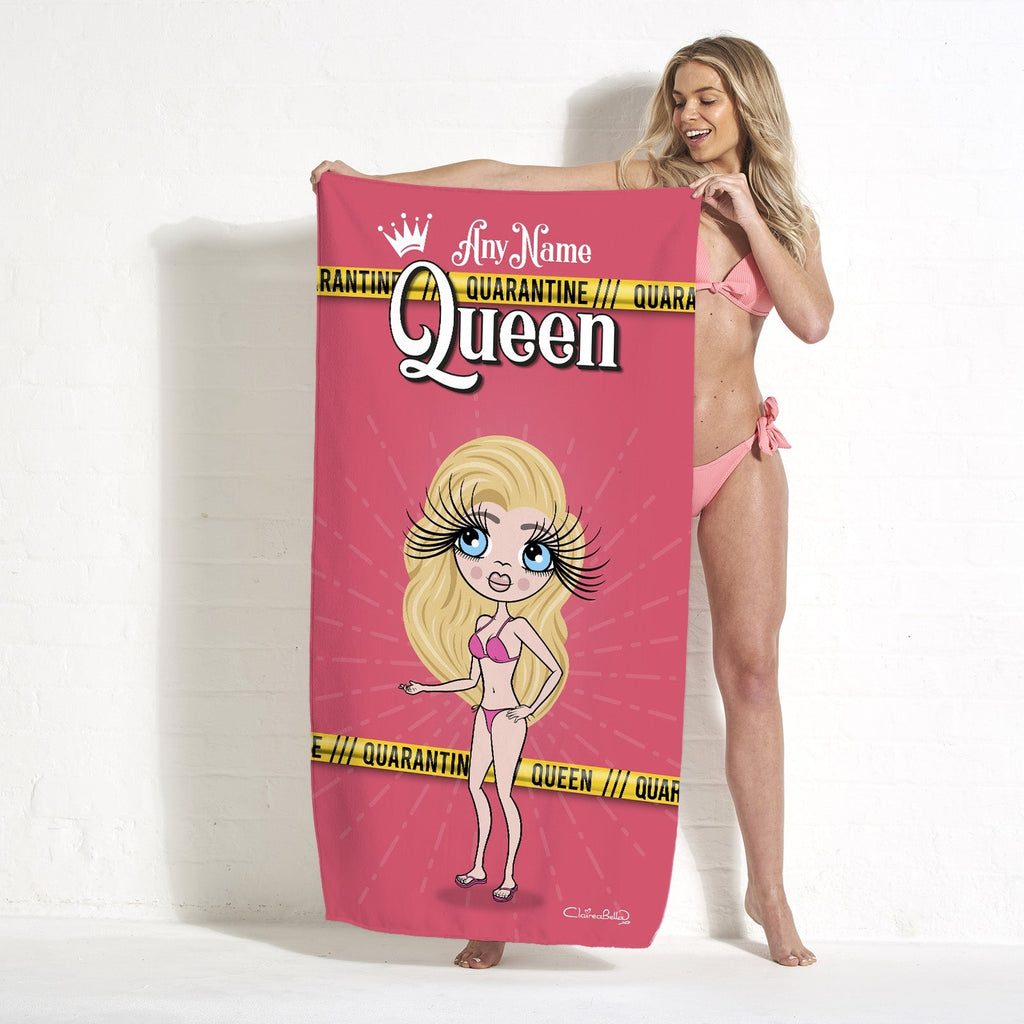 ClaireaBella Quarantine Queen Beach Towel - Image 2