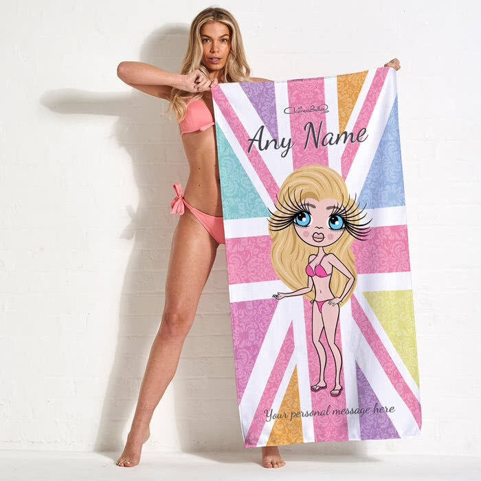 ClaireaBella Union Jack Beach Towel - Image 9