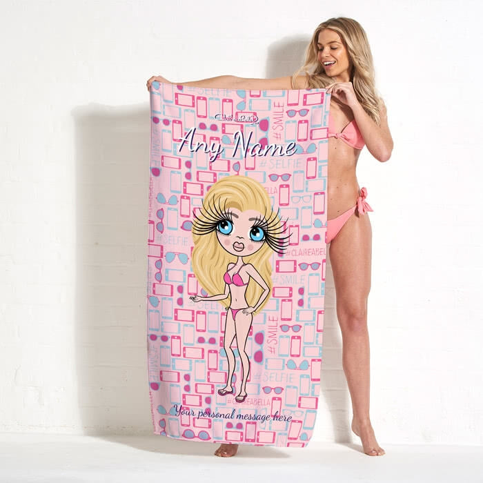 ClaireaBella Selfie Beach Towel - Image 3