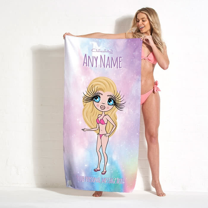 ClaireaBella Unicorn Colours Beach Towel - Image 9