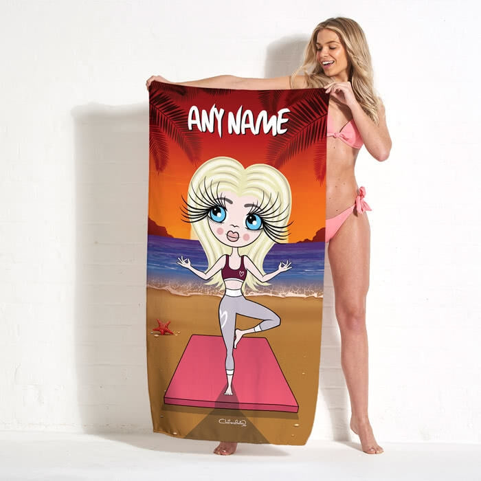 ClaireaBella Yoga Beach Towel - Image 13