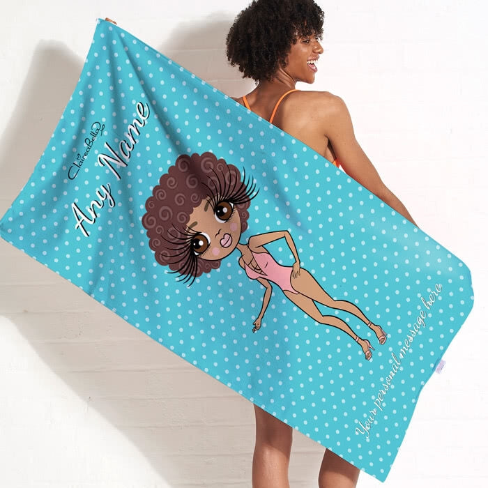 ClaireaBella Polka Dot Beach Towel - Image 7