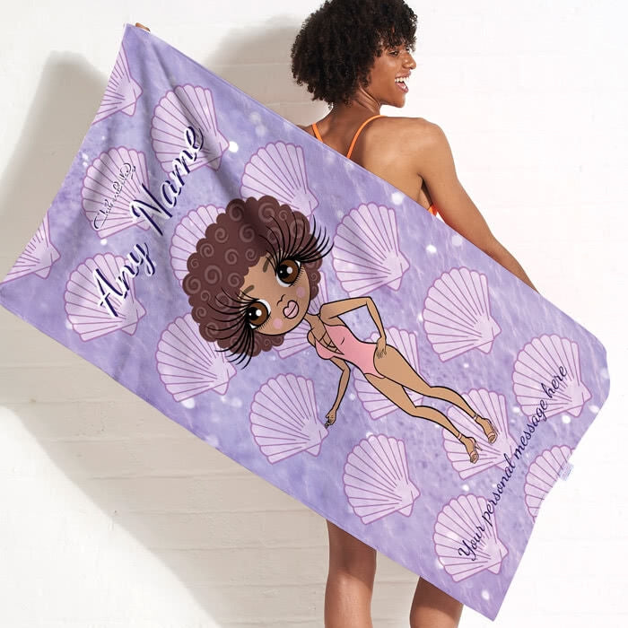 ClaireaBella Sea Shells Beach Towel - Image 11