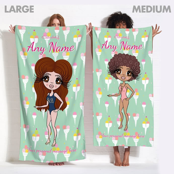 ClaireaBella Ice Cream Beach Towel - Image 13