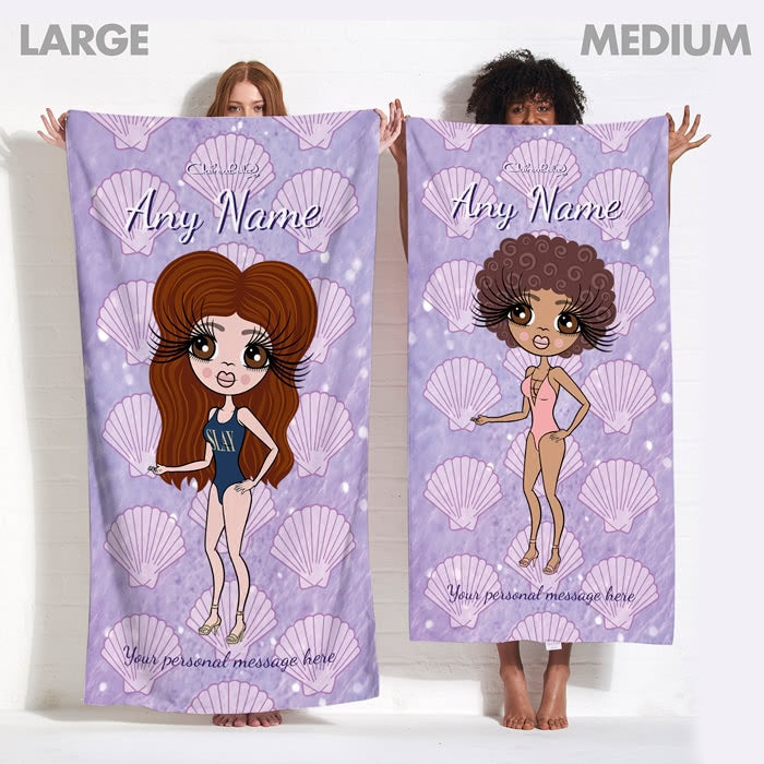 ClaireaBella Sea Shells Beach Towel - Image 13