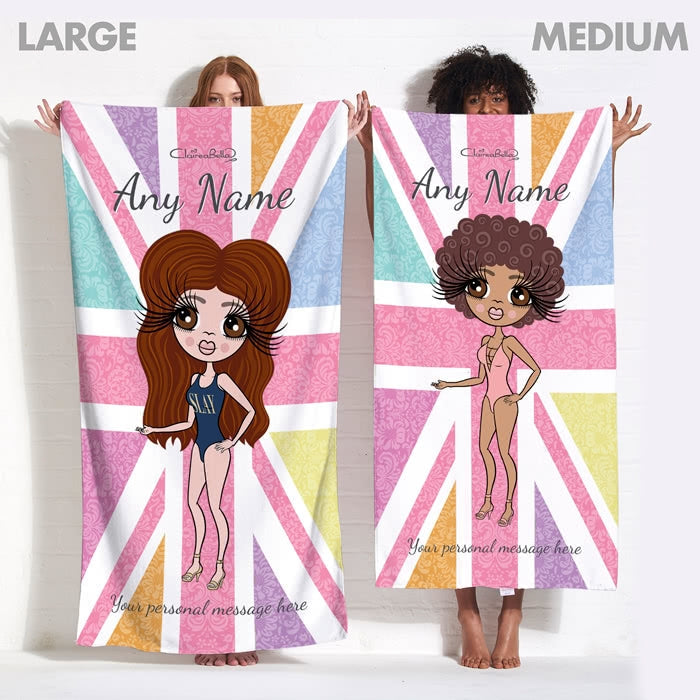 ClaireaBella Union Jack Beach Towel - Image 13