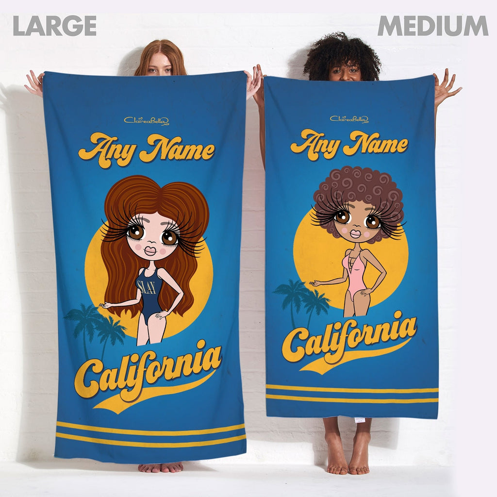 ClaireaBella California Palms Beach Towel - Image 4