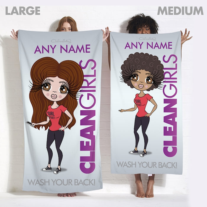 ClaireaBella Clean Girls Beach Towel - Image 4