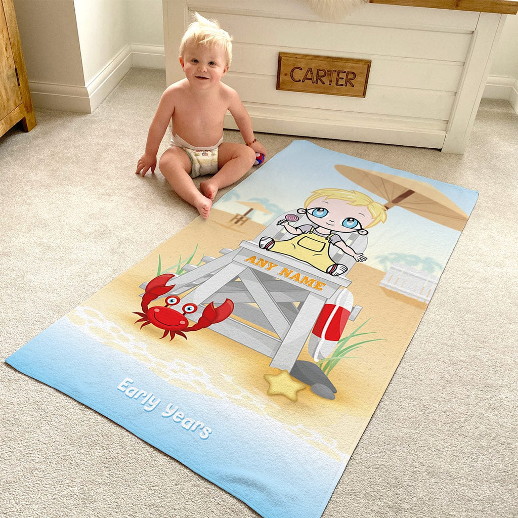 Early Years Life Guard Beach Towel - Image 3