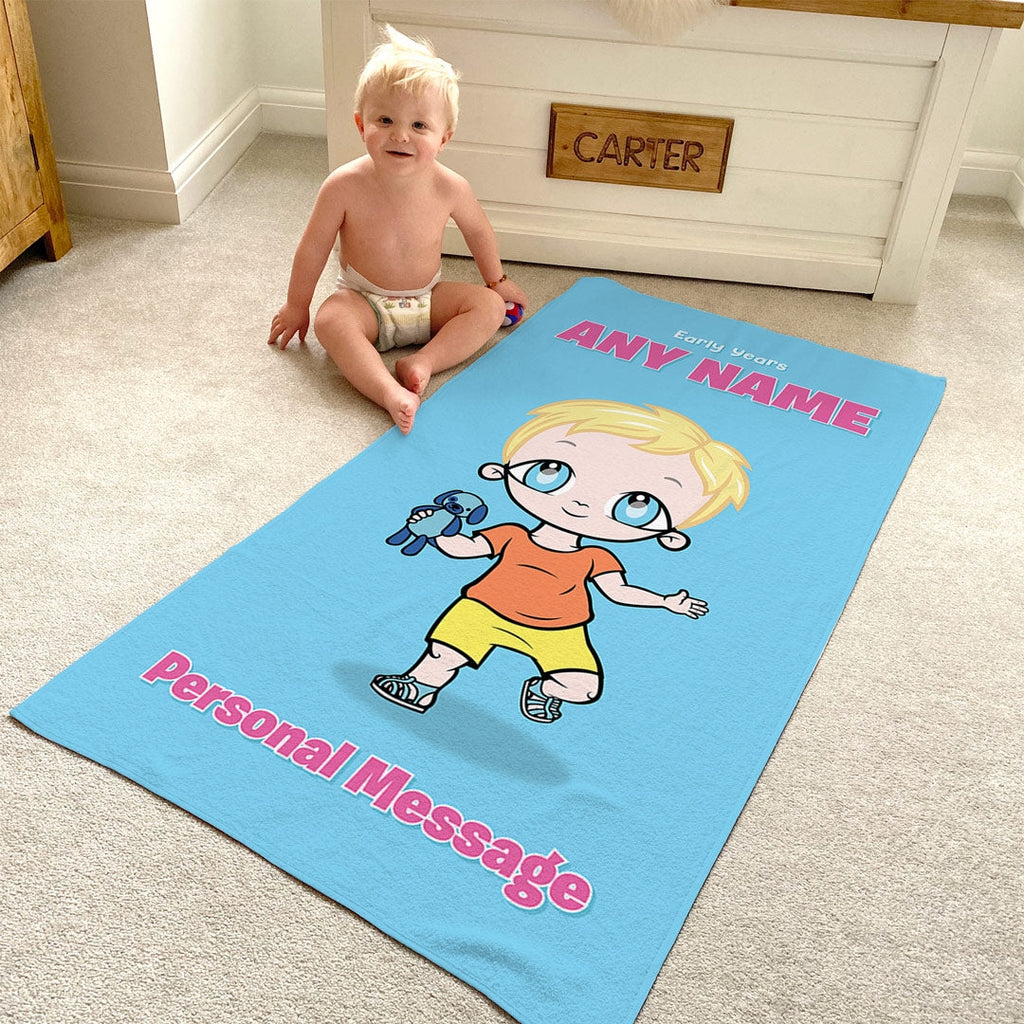 Early Years Blue Beach Towel - Image 4