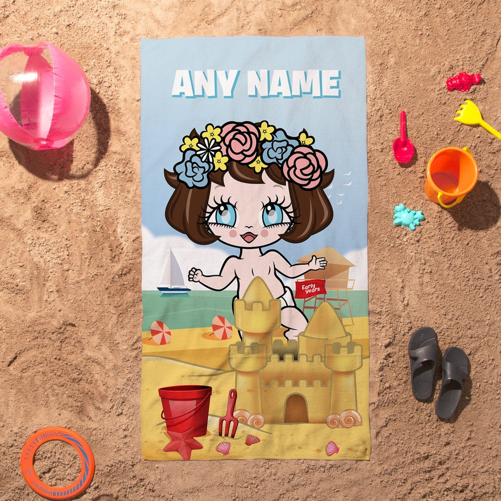 Early Years Sandcastle Fun Beach Towel - Image 3