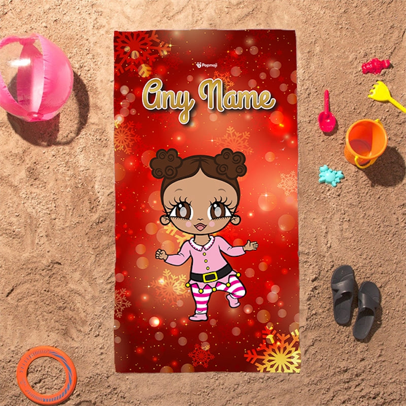 Early Years Festive Sparkle Beach Towel - Image 3