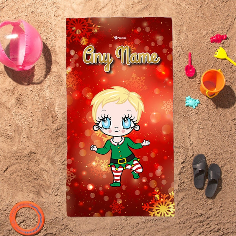 Early Years Festive Sparkle Beach Towel - Image 2