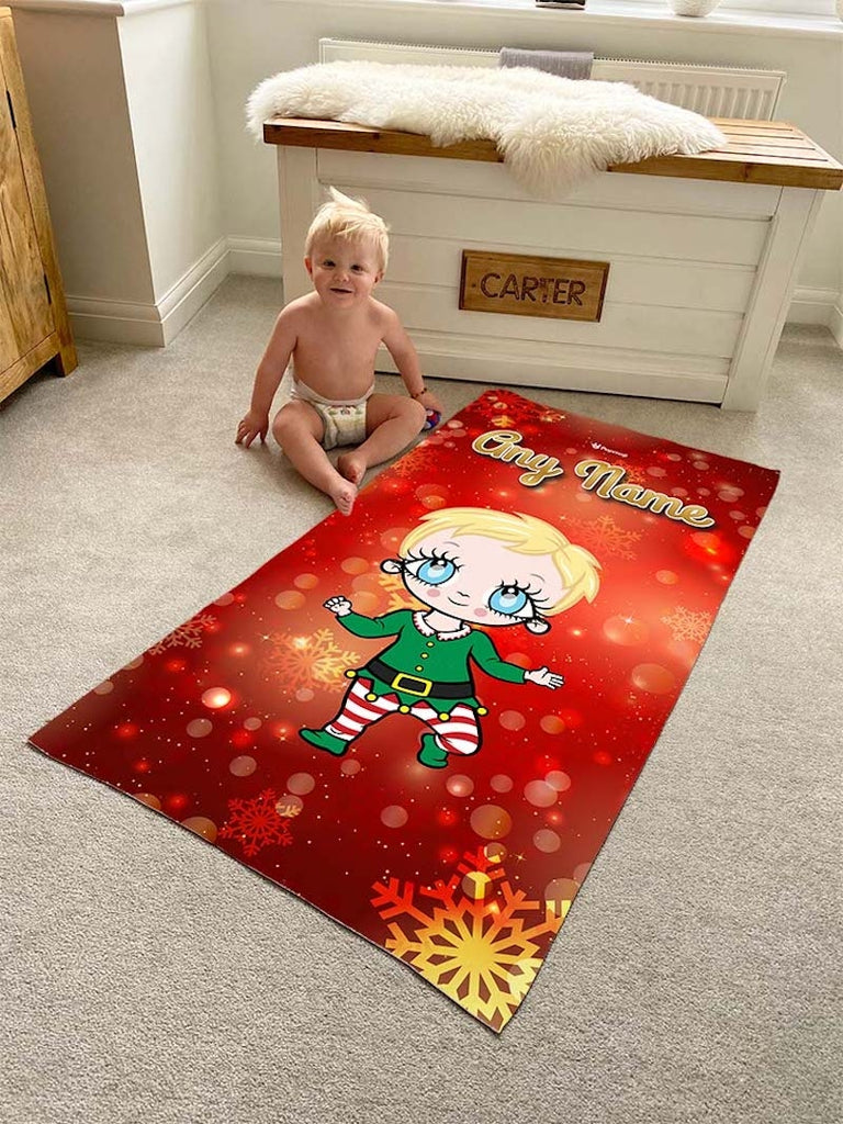 Early Years Festive Sparkle Beach Towel - Image 1