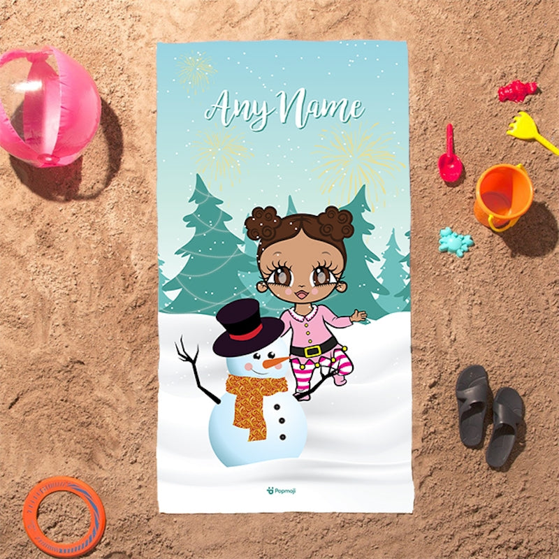 Early Years Snow Fun Beach Towel - Image 3