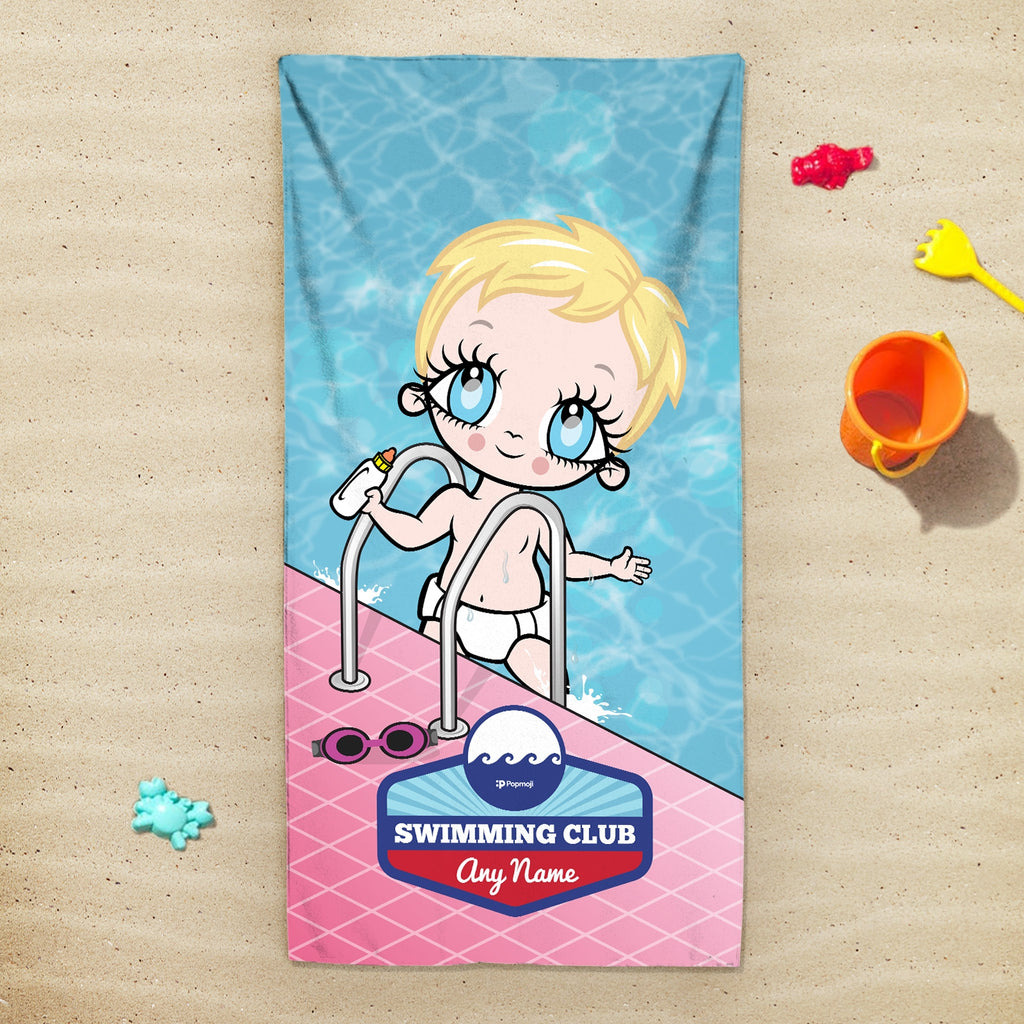 Early Years Personalised Poolside Swimming Towel - Image 1