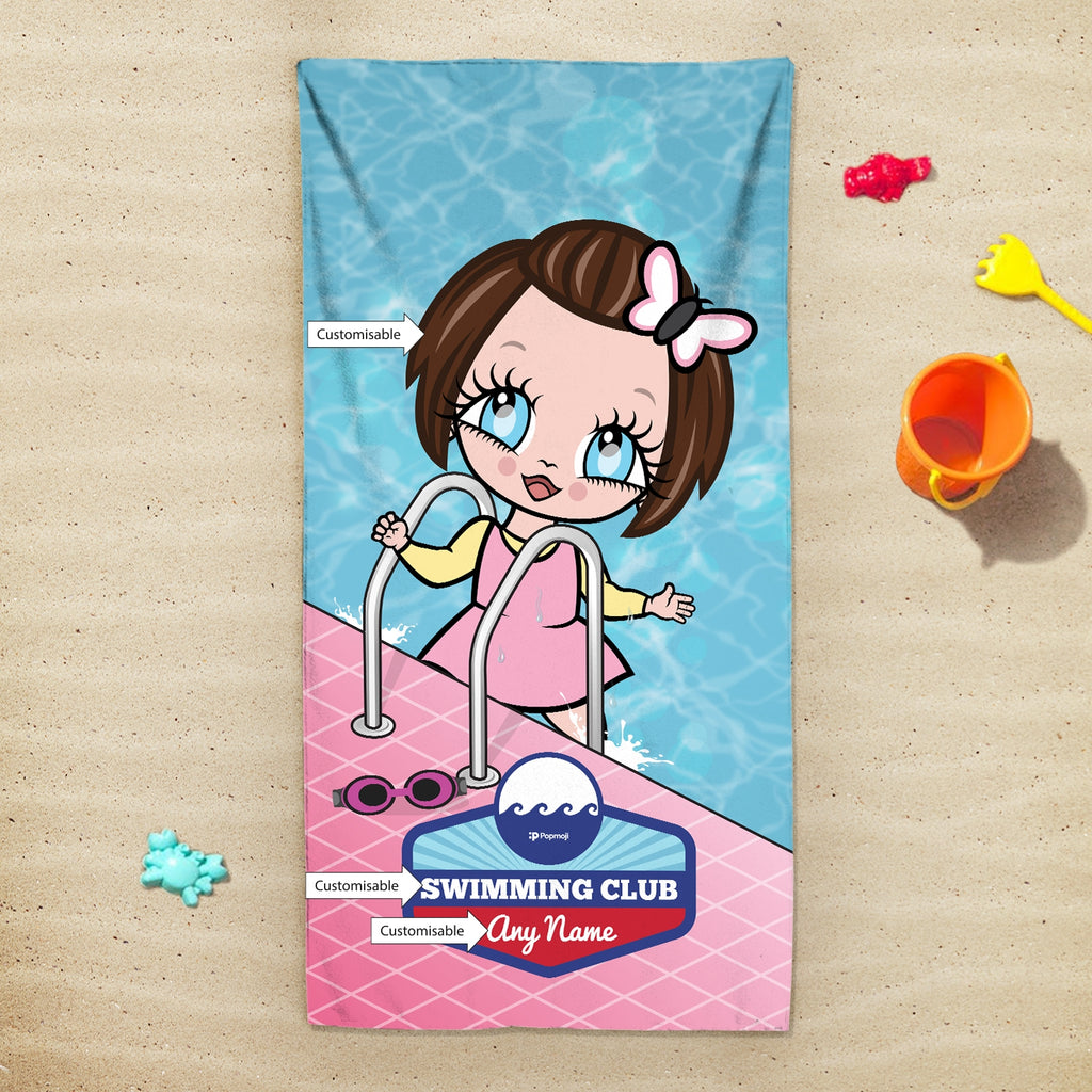 Early Years Personalised Poolside Swimming Towel - Image 3